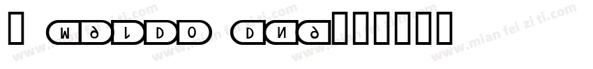 1 Waldo DNA字体转换